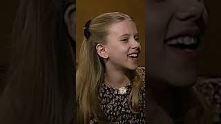 Young Scarlett Johansson | Celebrity Moments #Shorts