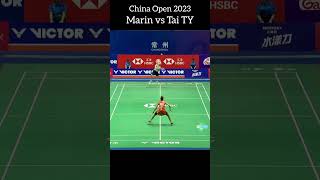 Marin vs Tai TY! China Open 2023! #shorts #badminton #chinaopen2023