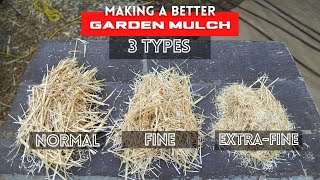 How to Make the BEST GARDEN MULCH ( Great for Raised Beds, Field Beds)