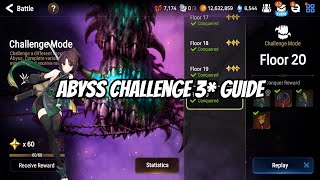 Epic Seven Abyss Challenge Guide Floors 11-20 Three Star