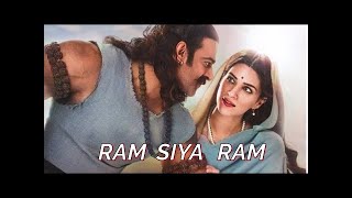 Ram Siya Ram Full Song Without Dialogues Adipurush | Prabhas | Sachet-Parampara,Manoj | Om | Bhushan