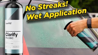 No Streaks with CARPRO Clarify PH2OBIC! - Wet Application