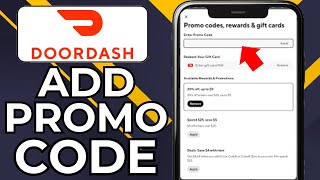 HOW TO ADD A PROMO CODE ON DOORDASH (2024)