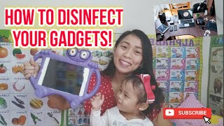 How to disinfect your gadgets |featuring : UV Sanitizing Bag