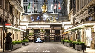 Londra’nin en lüx oteli The savoy bölüm 1  #london #savoy   #hotel #uk #otel #saray