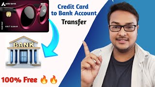 Credit Card to Bank Account Money Transfer | How to Transfer Money From Credit Card to Bank Account