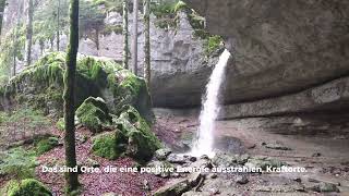 Ausflugsziel Wasserfall! Ein Ort zum Entspannen und Kraft tanken. #wasserfall #schweiz #kraftort