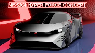 Nissan Hyper Force is an Electric GT-R with 1,341 HP