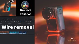 FLOATING Effect 🎈🎈 Wire / Cable removal - Davinci Resolve TUTORIAL