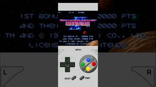 GRADIUS Super Nintendo [1985] #snes #android #emulator #retrogaming #gameplay