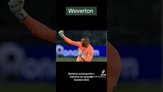 Weverton pega pênalti do Tiquinho Soares #palmeiras #palmeirasoficial #palmeirasedit #palmeiras🐷