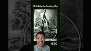 La Evolución de la Bicicleta #shorts #bicicleta #inventos #historia #diseño #diseñoindustrial