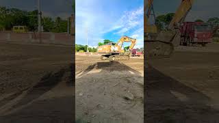 Raining Speed  #sany #excavator.. #shortsvideo #youtubeshorts