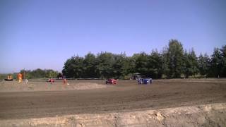 [Europokal] Autocross Zoutleeuw 2012. Klasse 4 Zaterdag. Wedstrijd 13, Halve Finale. Rode vlag