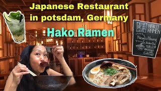 Japanese Restaurant  HAKO RAMEN in Potsdam, Germany