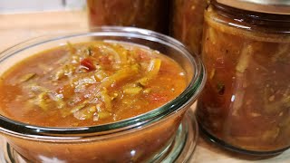 Tomatoe, Zuccini & Onion relish