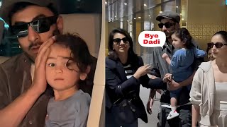 Alia Bhatt's Daughter, Raha Hugs Daddy, Ranbir After Paps Flashes Their Camera Lights At Her