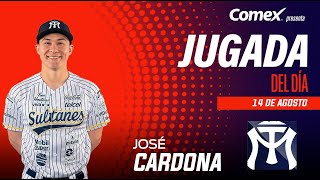 José Cardona, se lleva la jugada del día, presentada por Comex (14/08/2024)