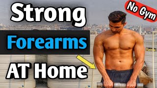 Intense Forearm Workout At Home No Gym