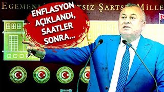 Cemal Enginyurt : Saray istedi, TUİK enflasyonu düşürdü.Adaletiniz batsın, YAZIKLAR olsun.