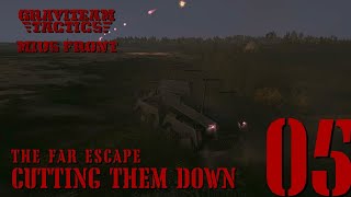 CUTTING THEM DOWN - The Far Escape - Turn 4 - Battle 1 (1/2) - Graviteam Tactics Mius Front