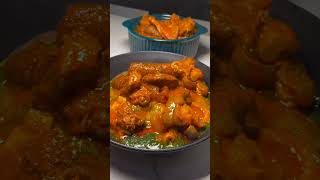 Nigeria Yoruba Traditional Food (Amala Gbegiri)