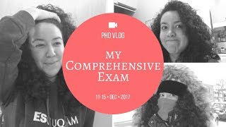 PhD Vlog: I got my Comprehensive Exam 😱