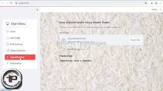 Final Year Projects | IEEE Projects | Rice Classification Using RF | ML | OpenCV | Image Processing