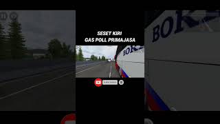 Seset Kiri Gas Poll Bus Primajasa #shorts #bussimulatorindonesia