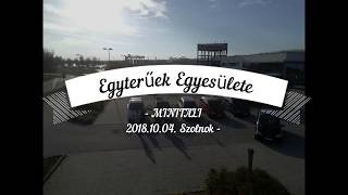 Egyterűek Egyesülete Minitali 2018 10 04  Szolnok