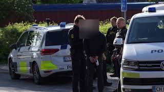 20.05.23 Politiet fandt skarpladt pistol i busk efter ballade i Skælskør