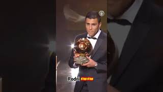 Balón de oro 2024 Rodrí #football #balóndeoro