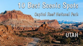 10 Best Scenic Drives and Viewpoints in Capitol Reef National Park, Utah