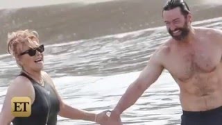 Hugh Jackman and Deborra-Lee Furness Celebrate Their 20th Anniversary on the Beach