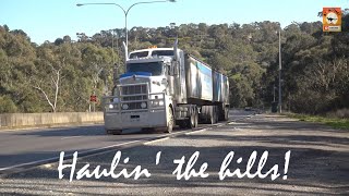 Haulin the Hills - Australian trucks climbing steep hills