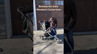 Bumbleride Indie~Newborn Conversion~ @BumblerideStrollers #babygear #momlife #stroller #newborn