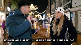 HOEVEEL GEEFT LIL KLEINE UIT PER DAG?? - TIK TAK KAARTJES WEGGEVEN  EINDHOVEN (FINAL)