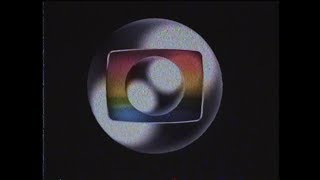 MONTAGEM | Globo SP saindo do ar |  17/07/1992