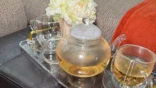 Borosilicate Glass Teapot Review | SLONMALL Cn GLASS #vlogs #home #glass