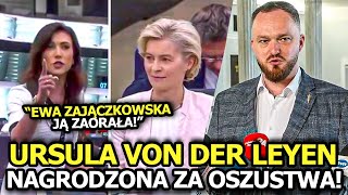 KONFEDERACJA NA GORĄCO! "URSULA VON DER LEYEN NAGRODZONA ZA PRZEKRĘTY PRZY SZCZEPIONKACH!"