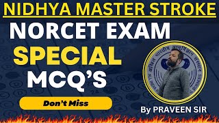 AIIMS NORCET 2024 Exam Special || Important MCQ'S || Day -2 || Nidhya Nursing #nidhya #staffnurse