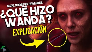 ¡REVELADO! ¿Qué fue lo que liberó La Bruja Escarlata? | EXPLICACIÓN FINAL Wandavision