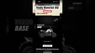 Finally Intezaar Khatam Aagyi Maverik 440 #viral #trending #bike #2024 #news #hindi