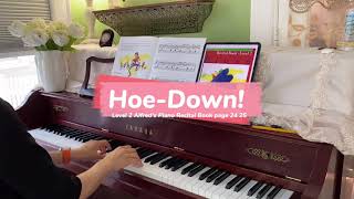 hoe-Down! From Level 2 Alfred's Piano Recital Book