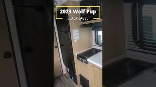 Have you seen this?? 2023 Cherokee Wolf Pup Black Label! Wow! #rvlife #rv #rvlifestyle #rvliving