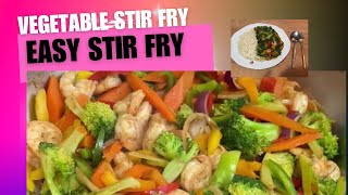 HOW TO MAKE VEGETABLE STIR FRY | EASY STIR FRY #easyrecipe