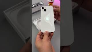 i phone 13 white unboxing shorts 360