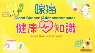 腺癌 Gland Cancer (Adenocarcinoma) 預告【健康心知識】許添盛 x 馬心怡