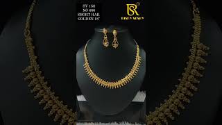 Variety in short golden har#premiumqualityjewellery #varietyinshortHar#necklace #fashionaccessory