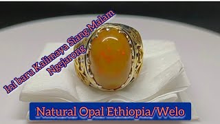 Kalimaya Yellow Welo/Ethiopia Full Jarong No Treatment. "Natural Yellow Opal"